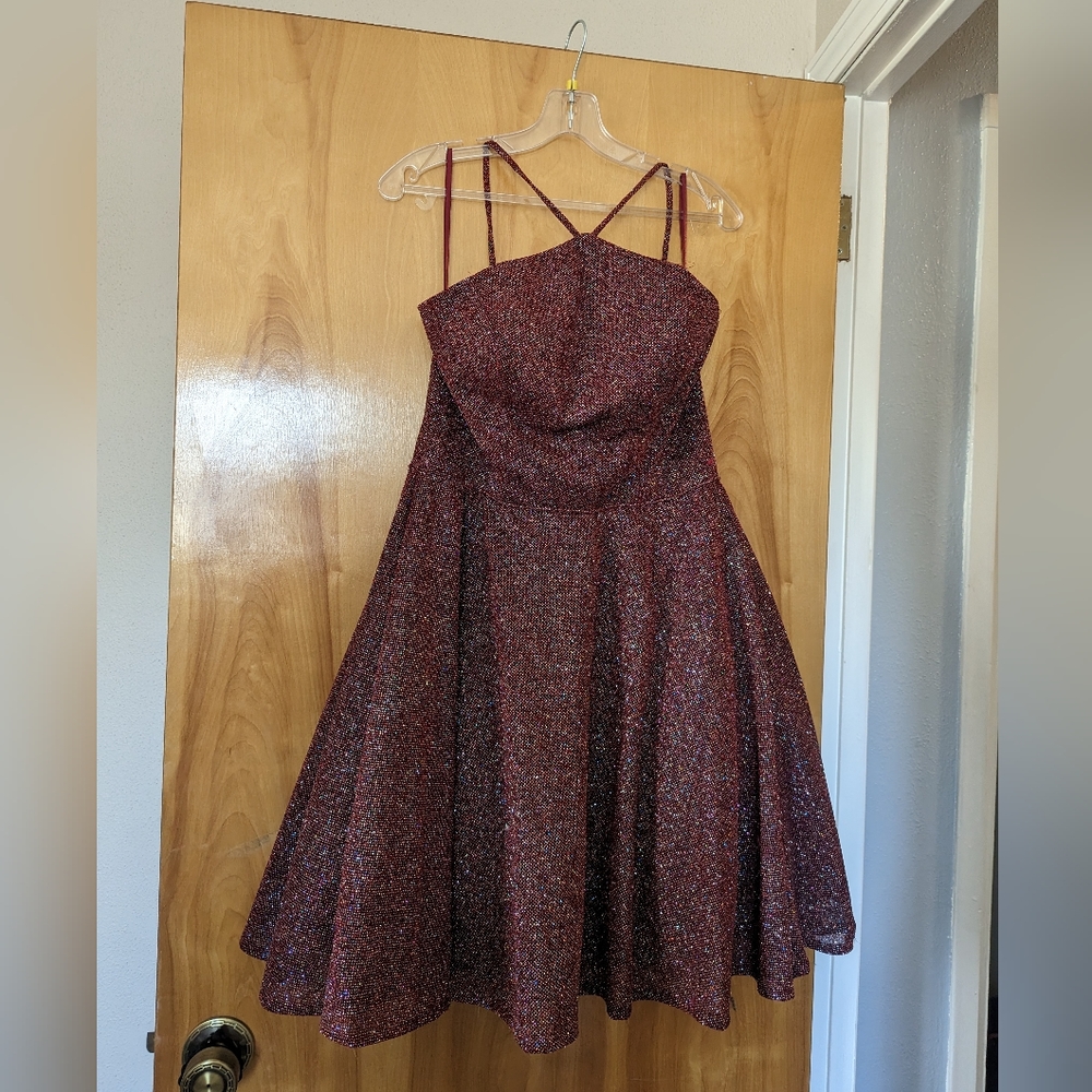 Sparkly Red Dress